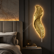 Aplica LED GOLD Luxury Feather 25W 63CM