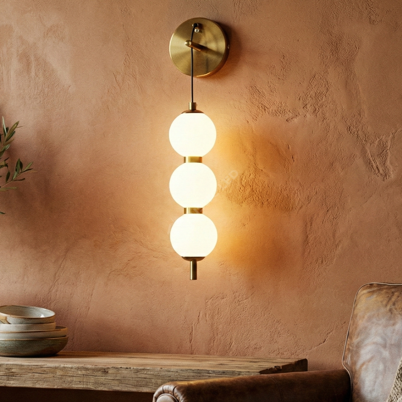 Aplica LED GOLD RONY Abajur Mat