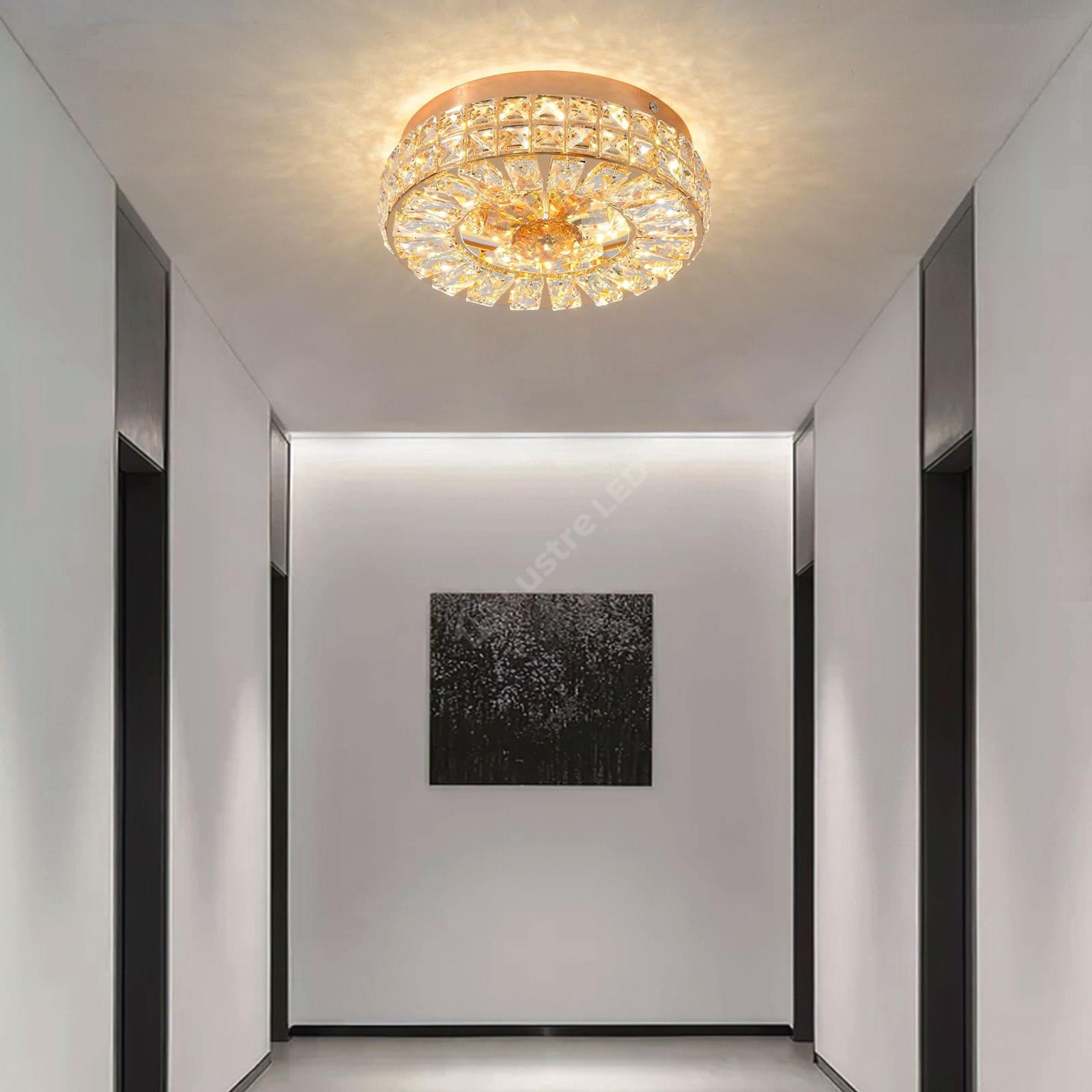 Aplica Led Gold Sparkle Echivalent 200W Lighting Fixtures