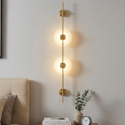 Aplica LED HALO DUO Gold 3 Lumini 103CM Echivalent 50W