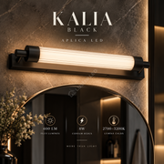Aplica LED KALIA Black 40CM Echivalent 45W