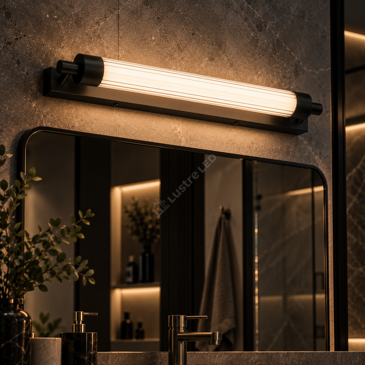 Aplica LED KALIA Black 40CM Echivalent 45W
