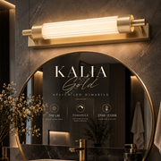 Aplica LED KALIA Gold Dimabila 40CM Echivalent 50W
