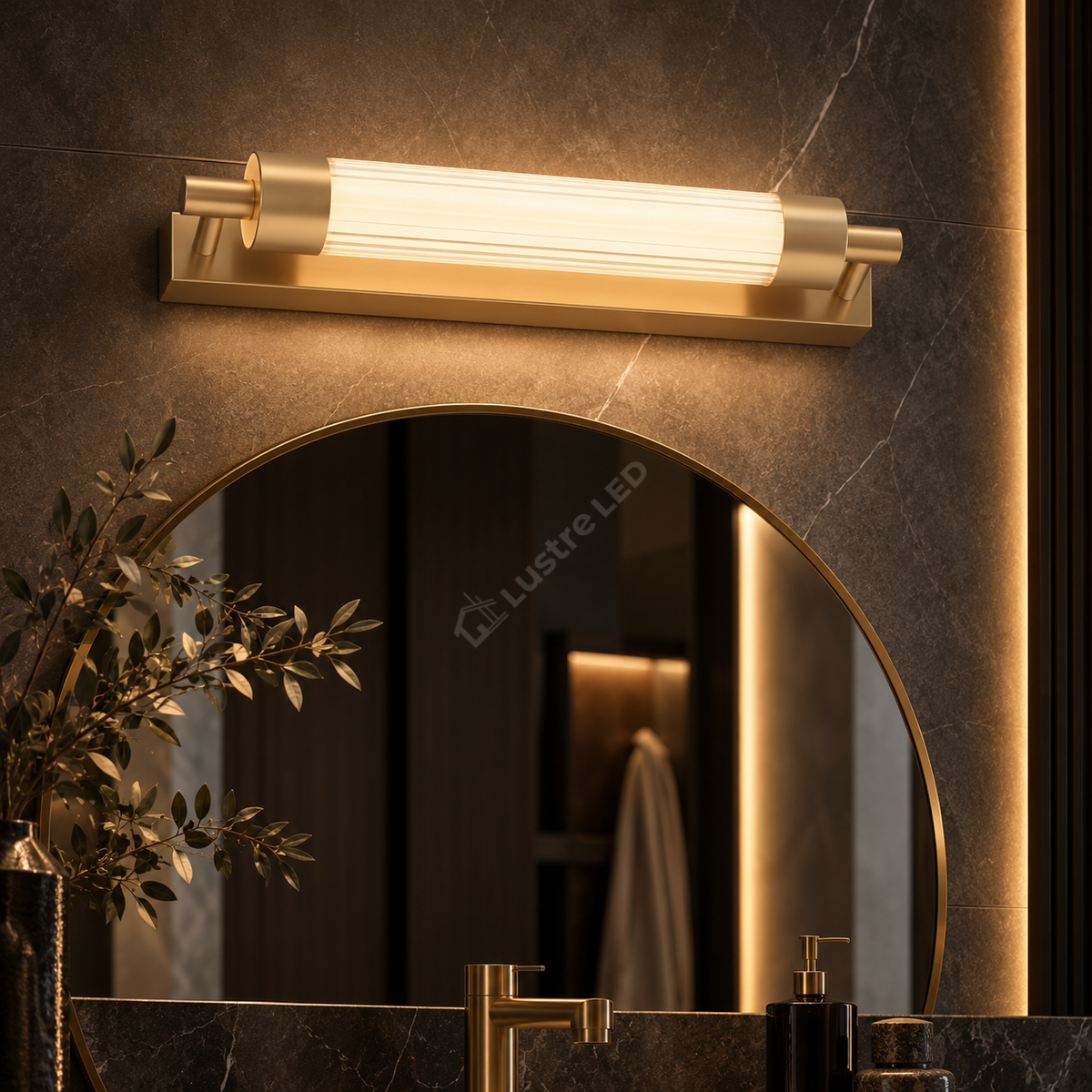 Aplica LED KALIA Gold Dimabila 40CM Echivalent 50W