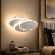 Aplica LED LOOPS Minimalist White Echivalent 200W