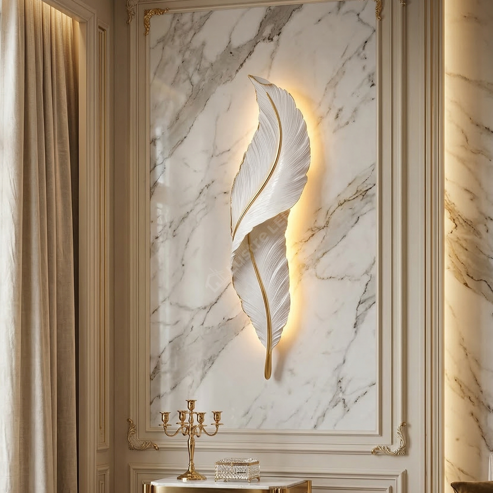 Aplica LED Luxury Mini Feather 18W 45CM