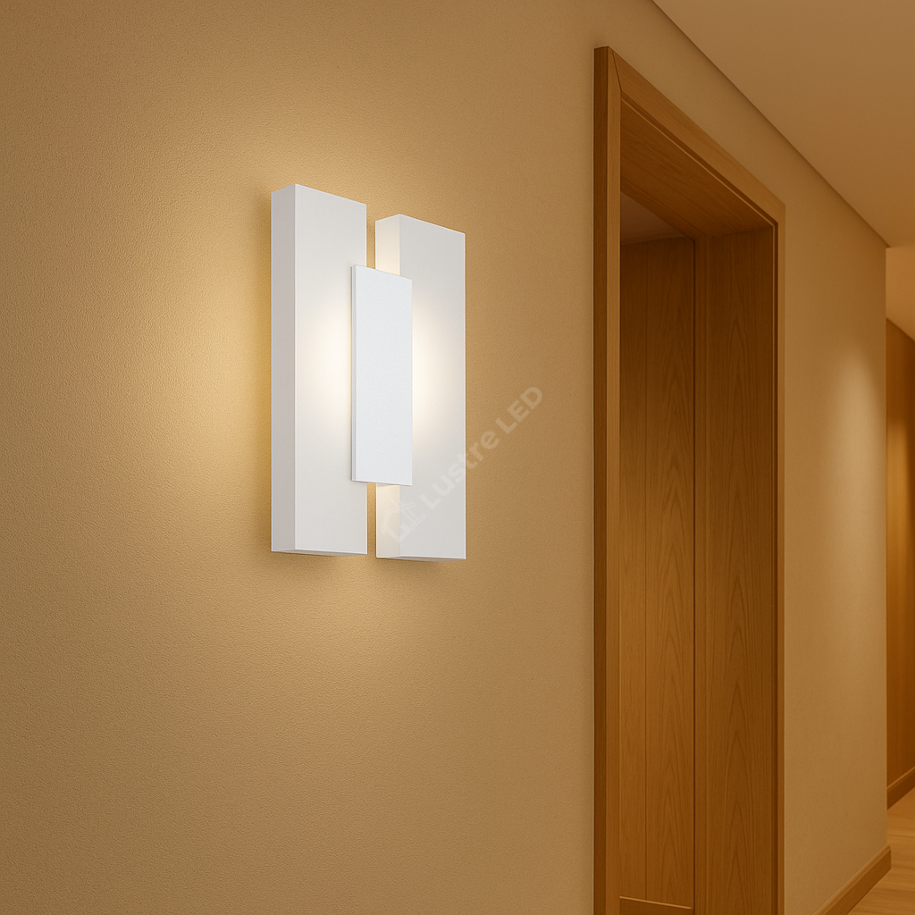 Aplica LED Modern METRASS 2 EGLO 96042 ALBA / APLICA PERETE / MINIMALIST DESIGN Wall Light Fixtures