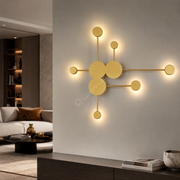 Aplica LED Modern Style-6 Gold Echivalent 200W