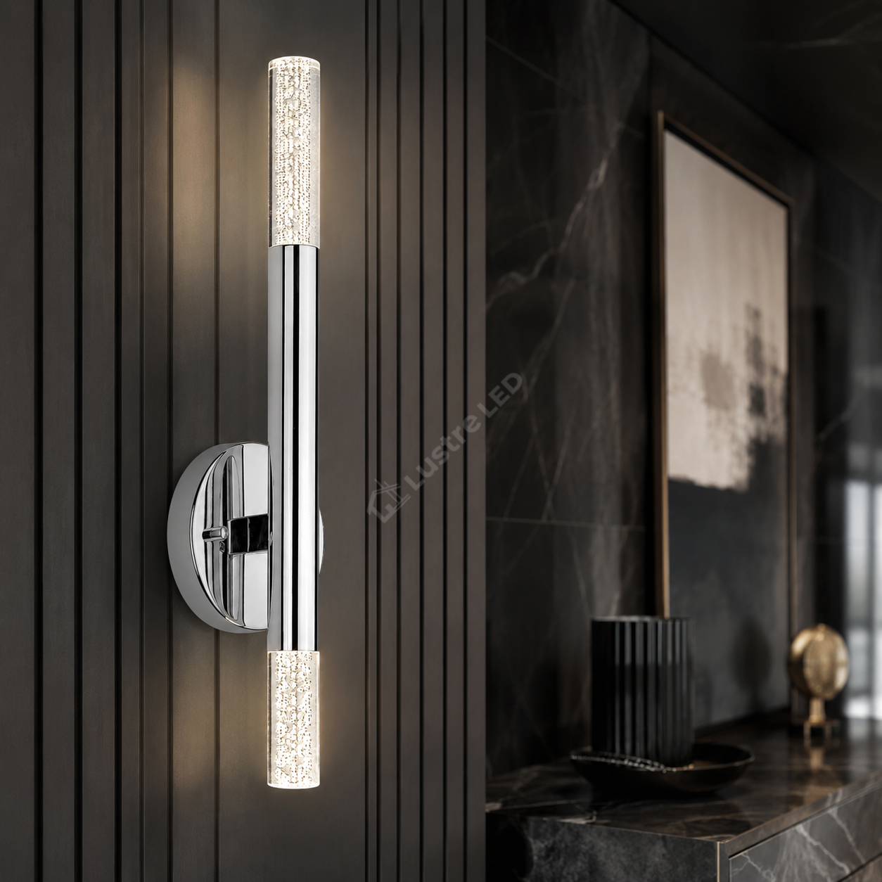 Aplica LED ONE Chrome 45CM Echivalent 50W