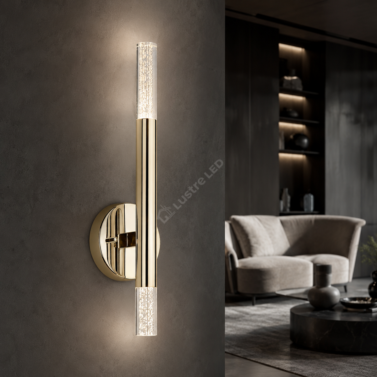 Aplica LED ONE Gold 45CM Echivalent 50W