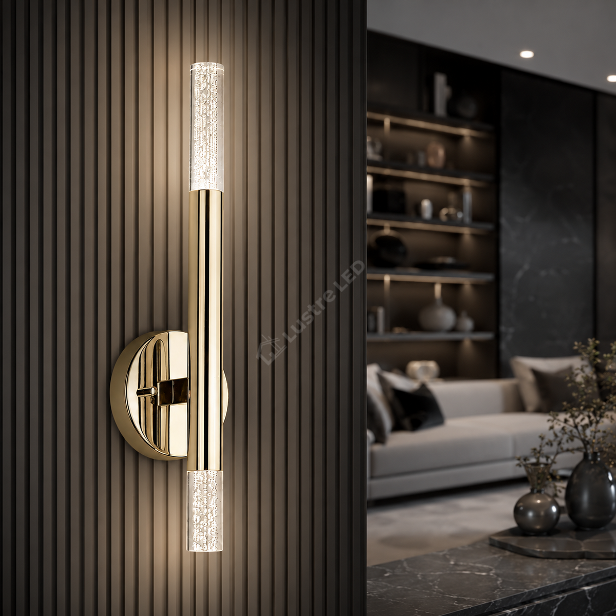 Aplica LED ONE Gold 45CM Echivalent 50W