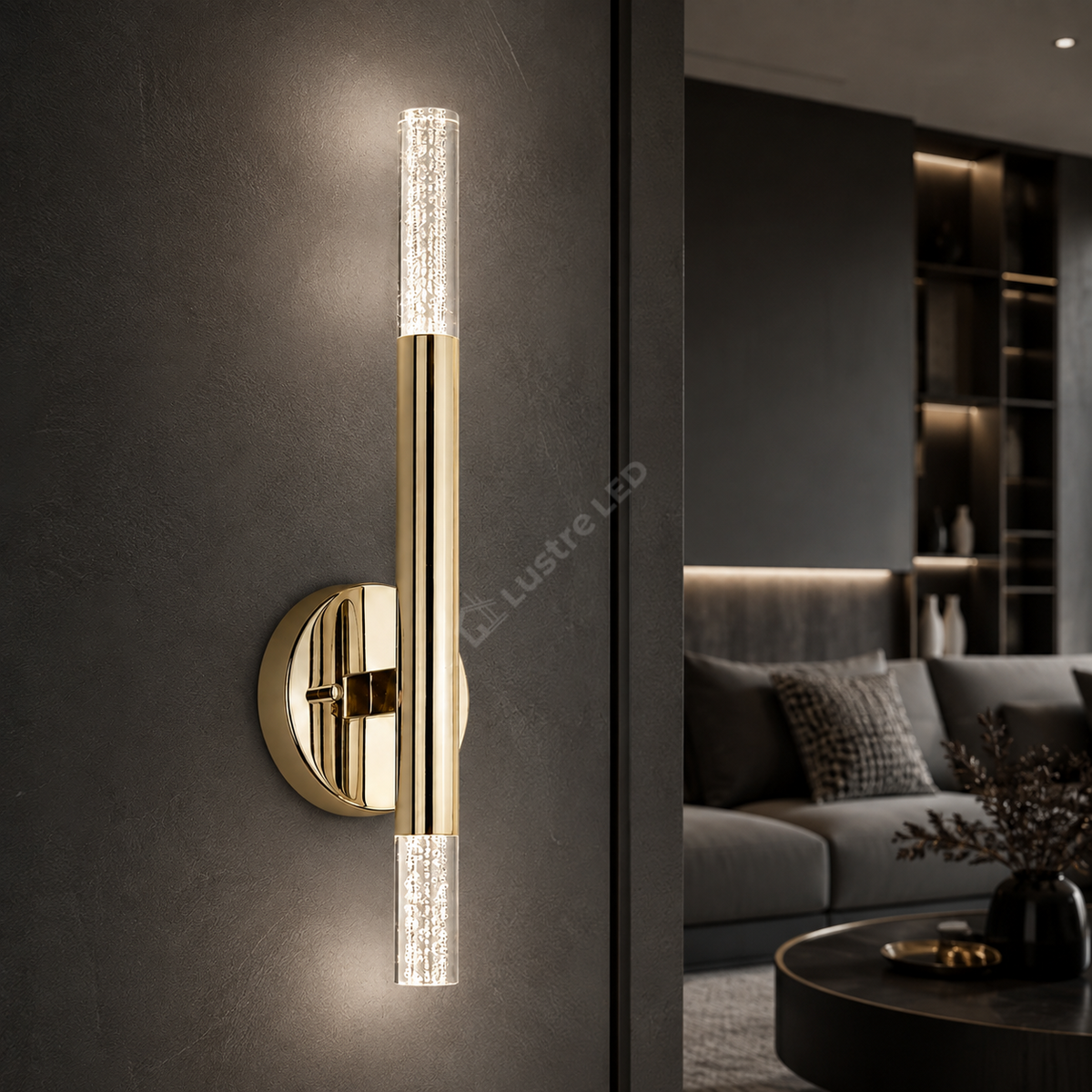 Aplica LED ONE Gold 45CM Echivalent 50W