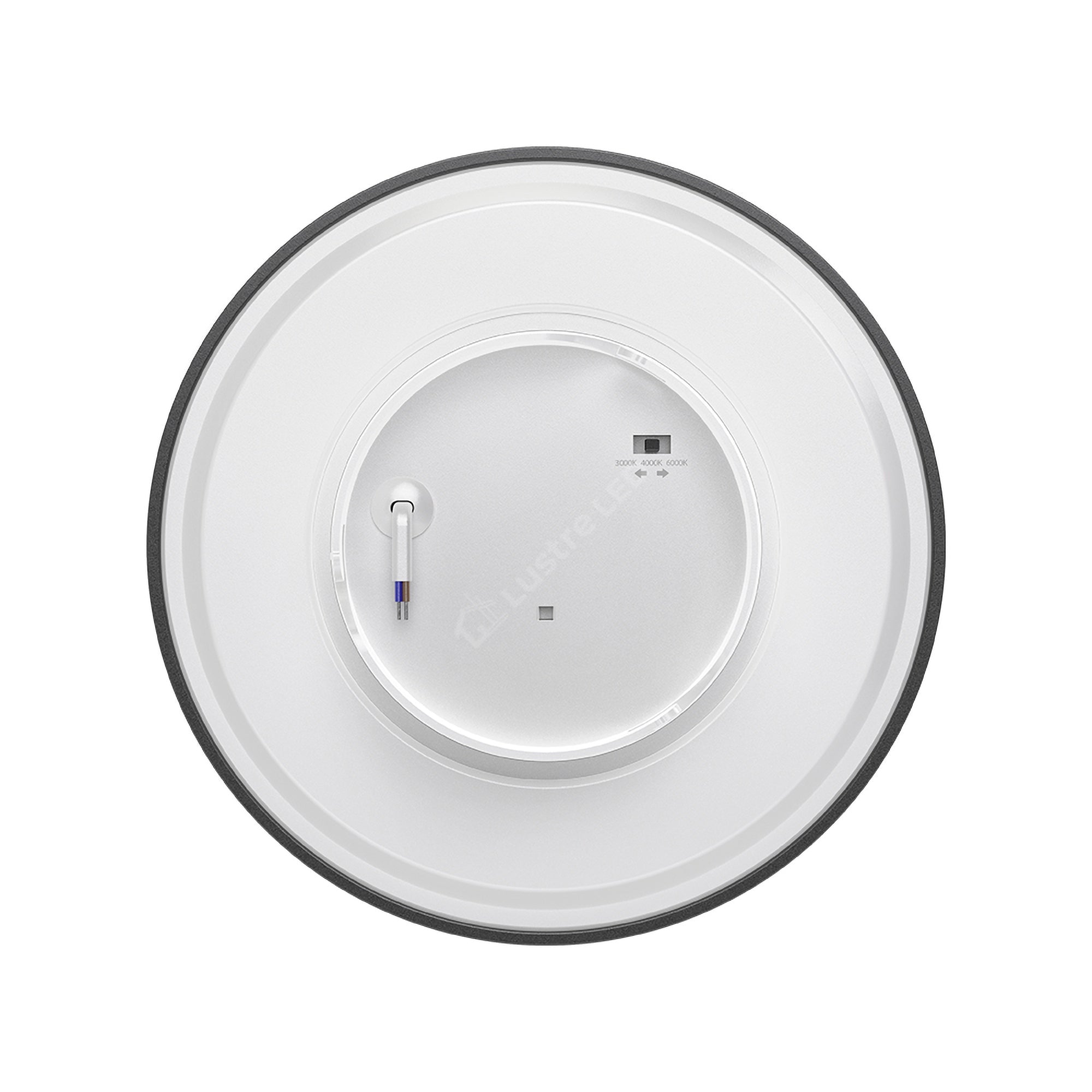 Aplica LED PALERMO Black 10W 950lm IP65 CCT
