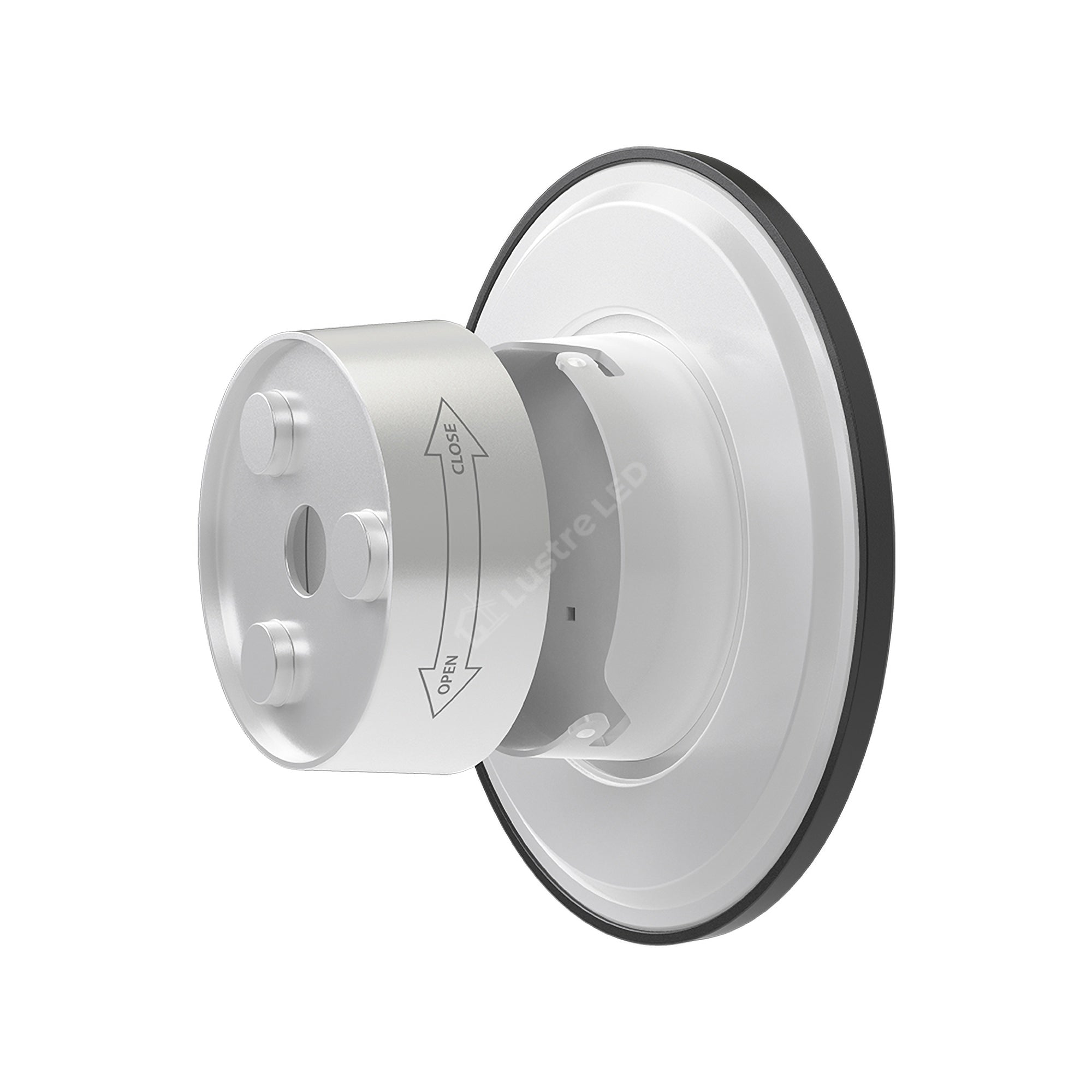 Aplica LED PALERMO Black 10W 950lm IP65 CCT
