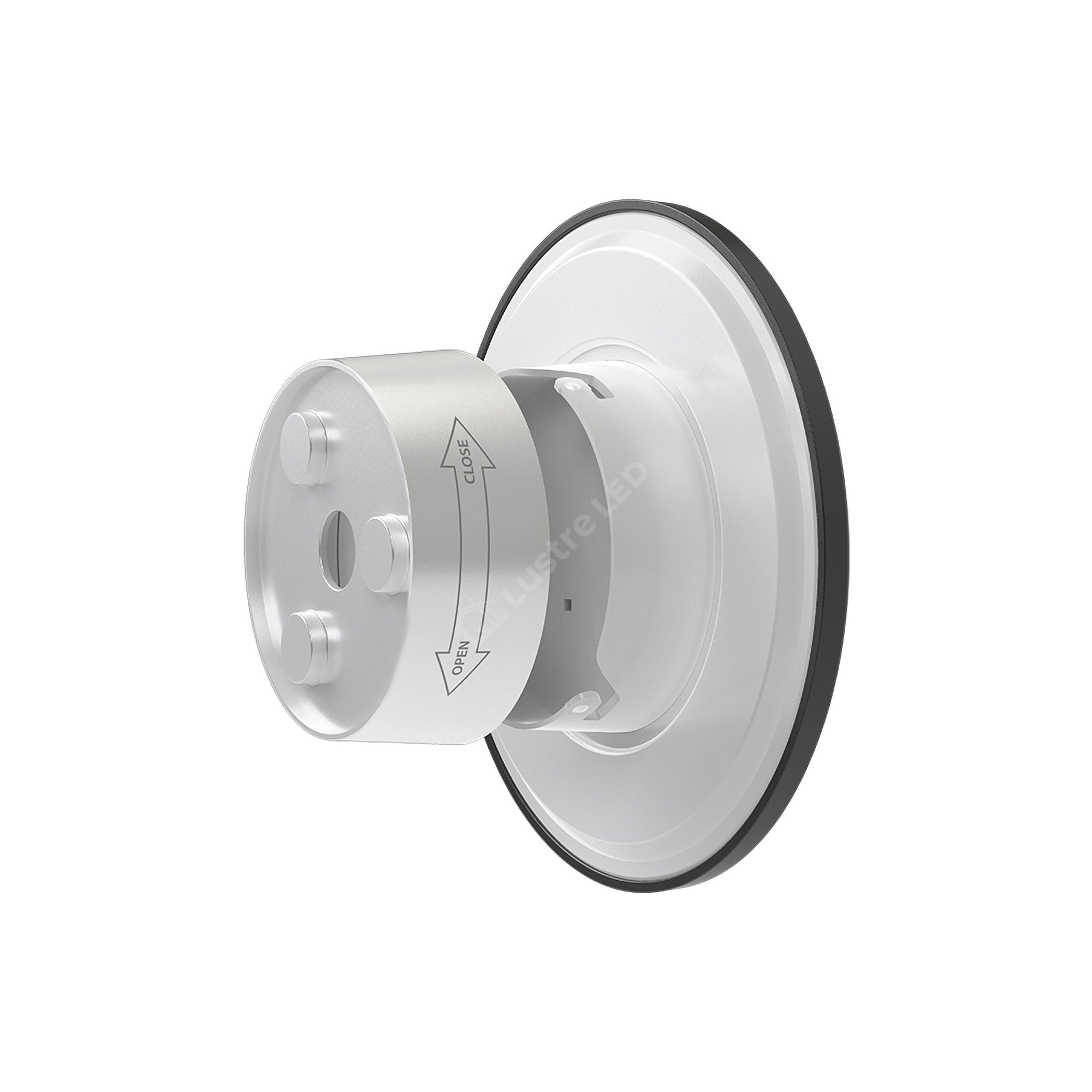 Aplica LED PALERMO Black 12W 1160lm IP65 CCT