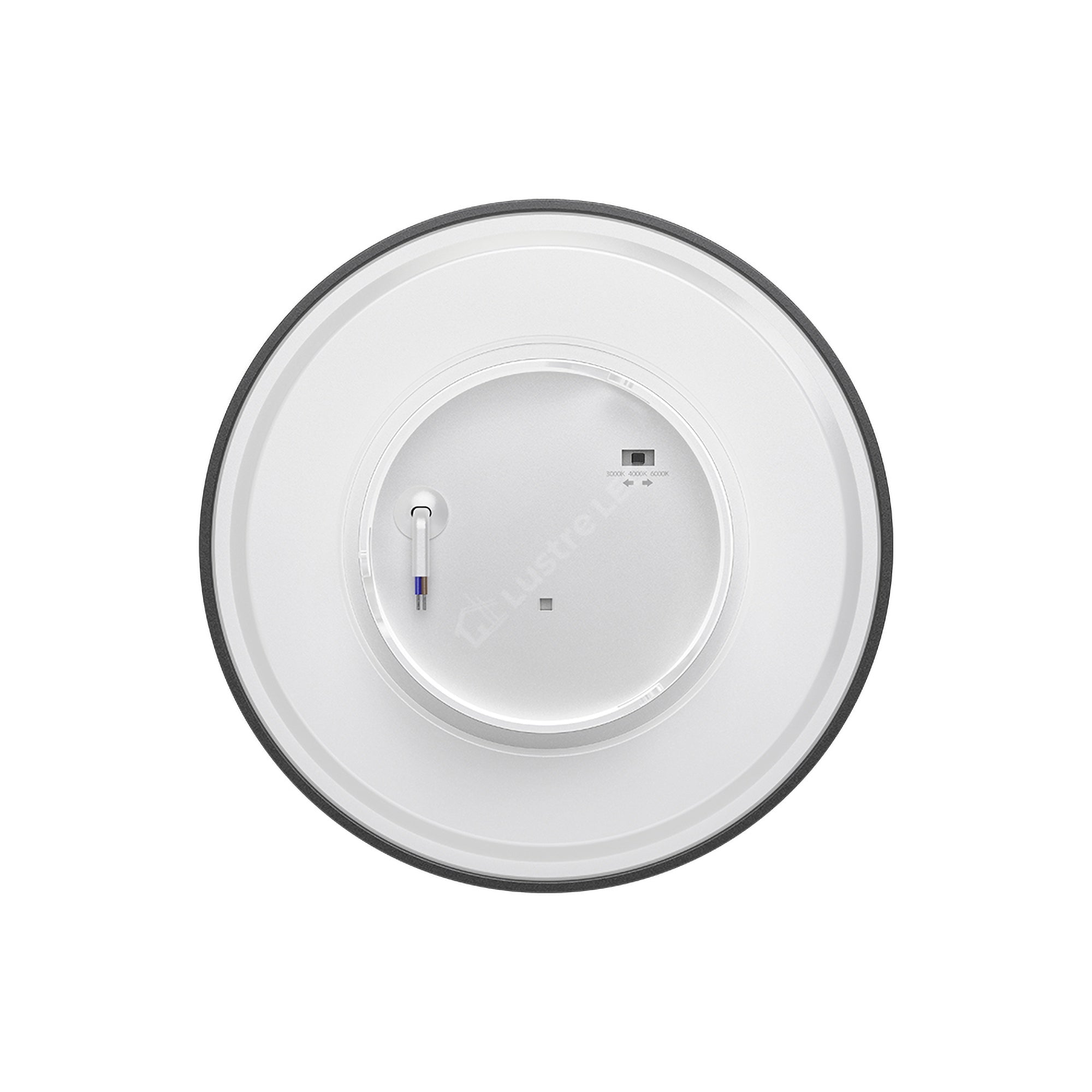 Aplica LED PALERMO Black 8W 760lm IP65 CCT