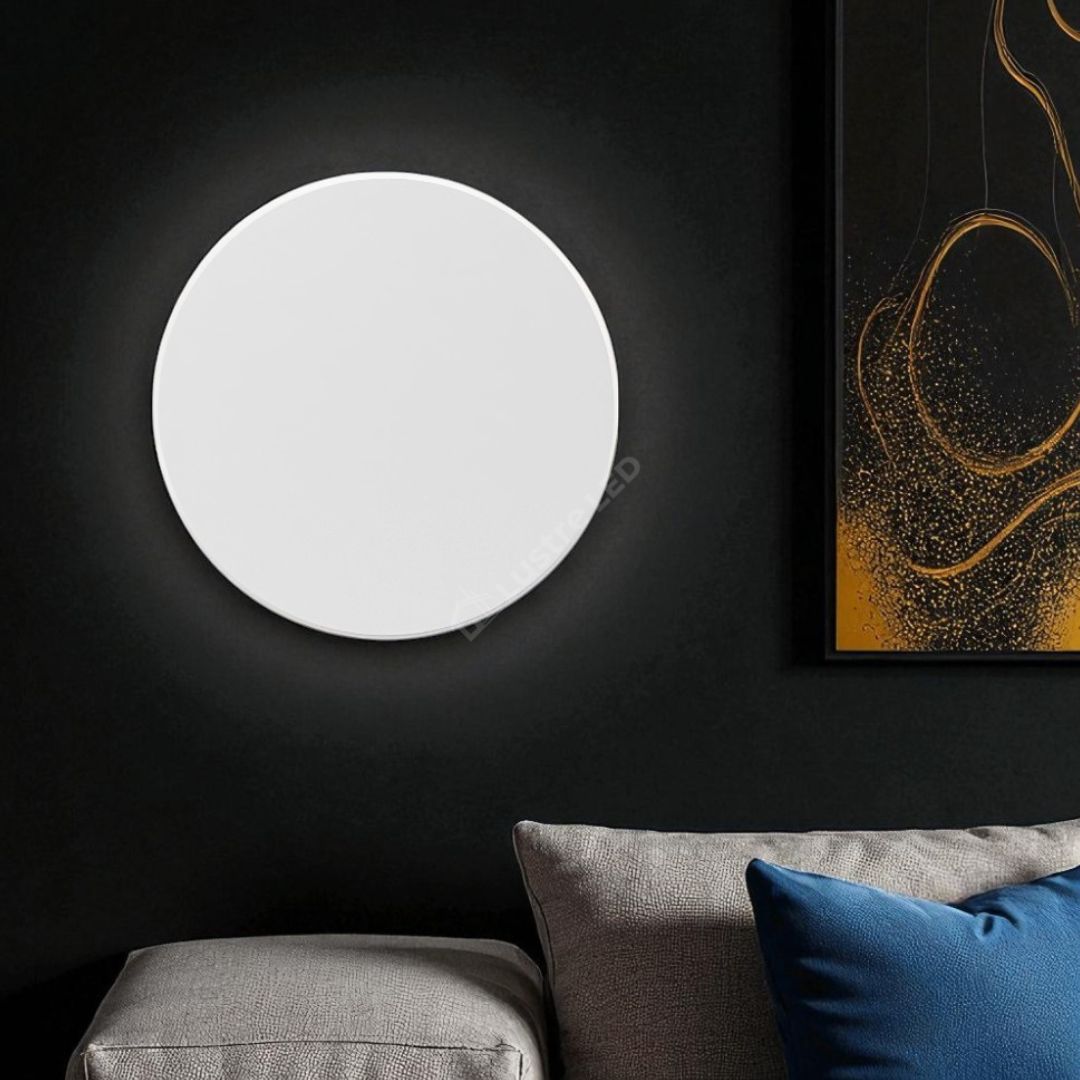 Aplica LED Interior PALERMO White ALBA / 12CM Wall Light Fixtures