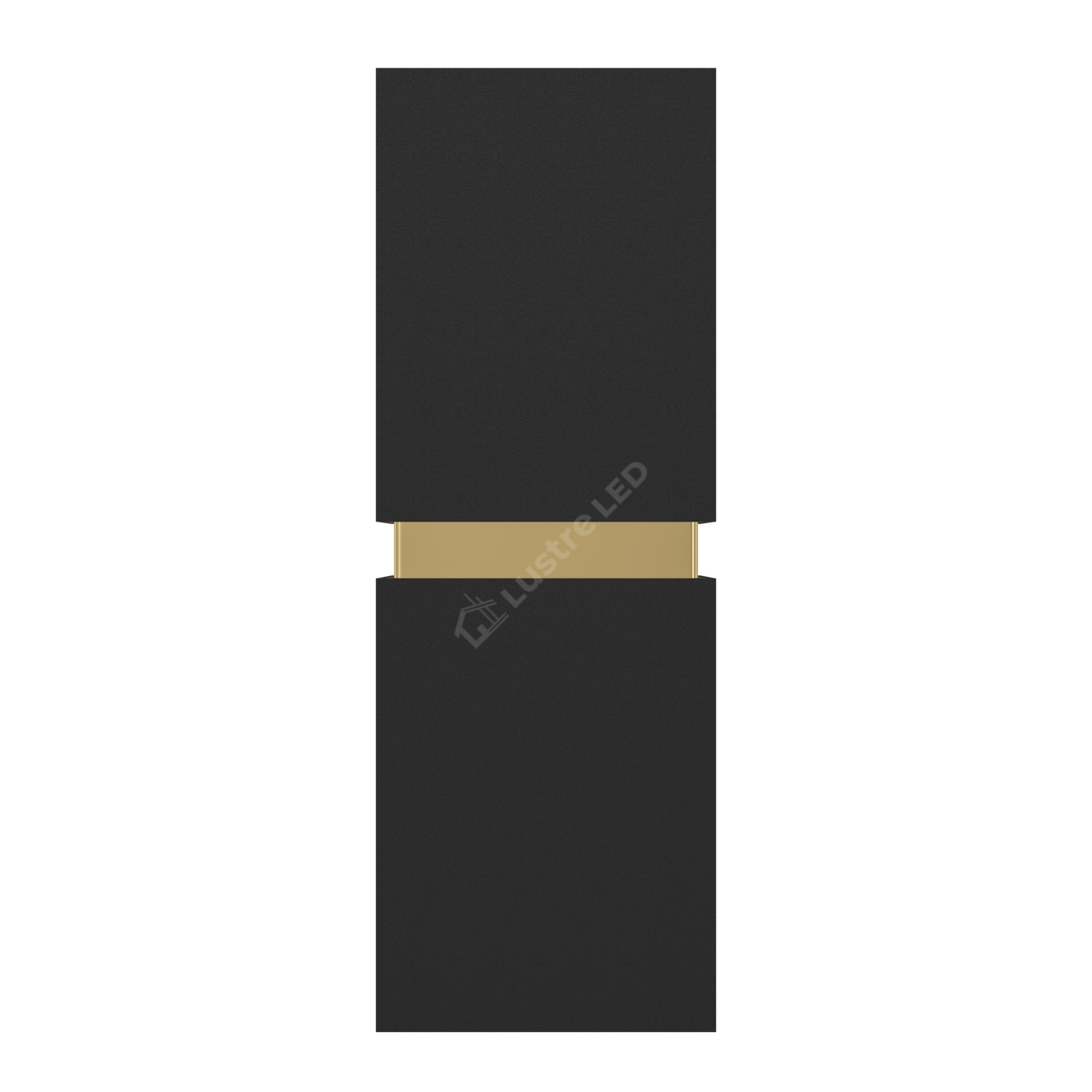 Aplica LED 2X2,8W PASSA EGLO NEGRU + AURIU 95373 NEGRU + AURIU / APLICA PERETE / MINIMALIST DESIGN Wall Light Fixtures