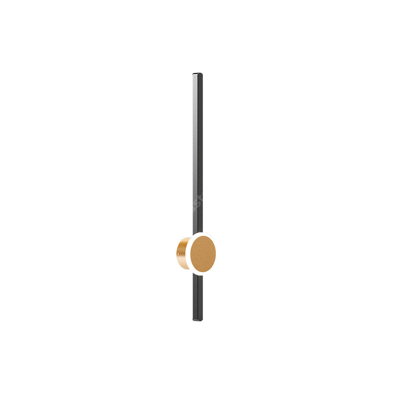 Aplica LED PENDOLO Black&Gold 70CM Echivalent 100W