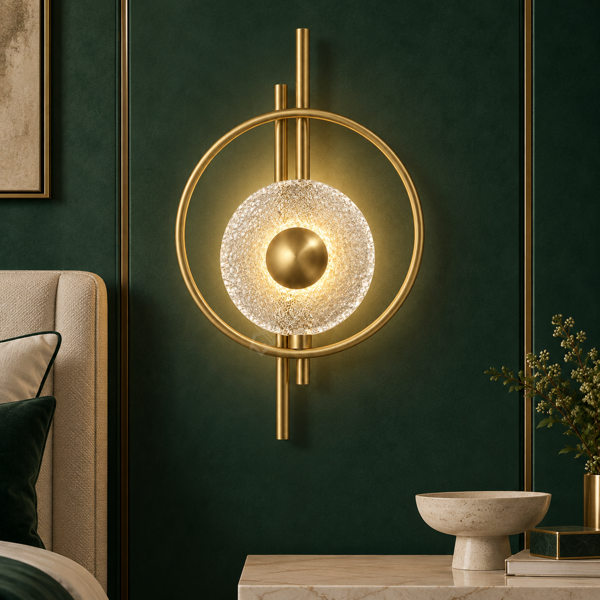 Aplica LED Perete Aurora Gold