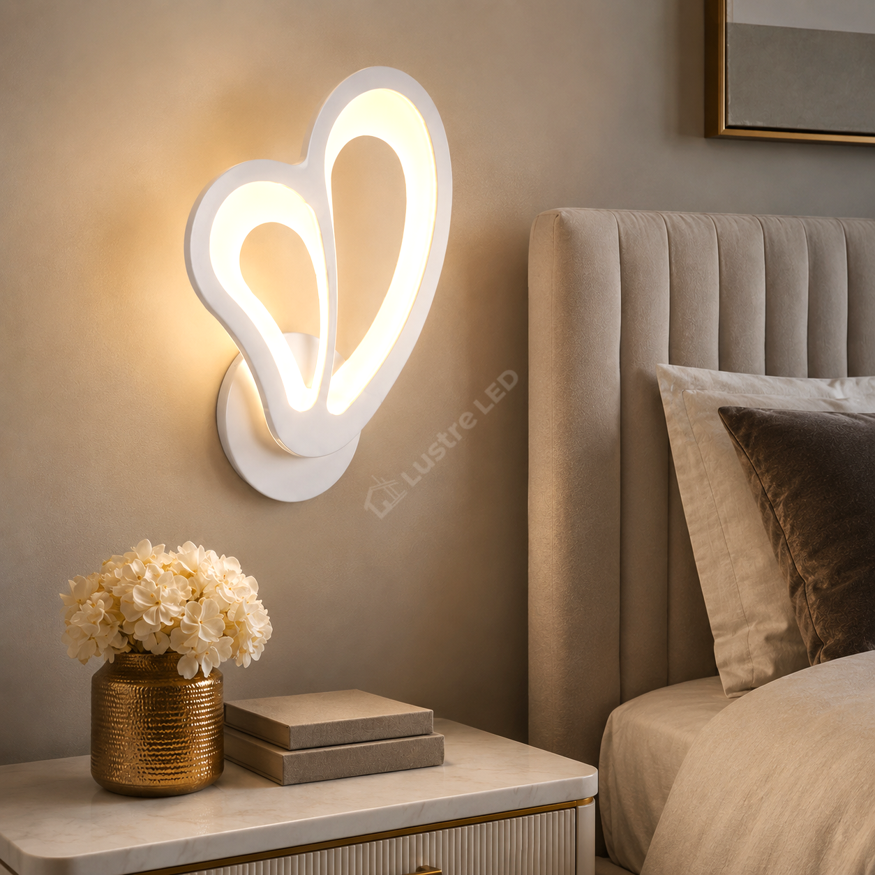 Aplica LED Perete CLIO White