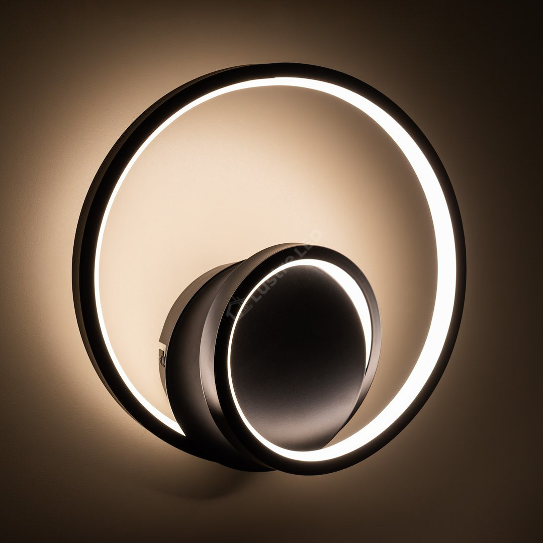 Aplica LED Perete Lucero Black Premium Echivalent 100W