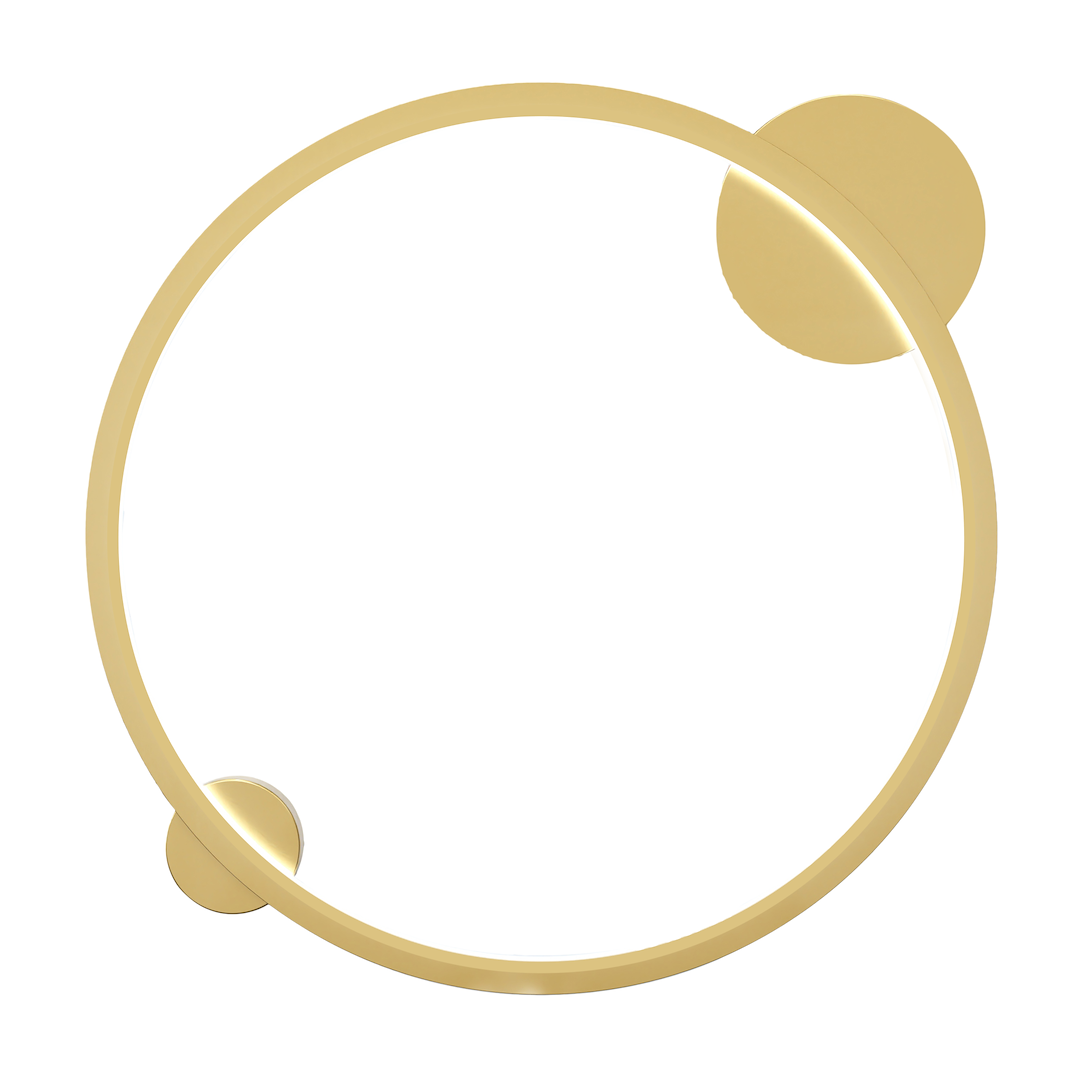 Aplica LED Perete Saturno II Gold Premium IP44