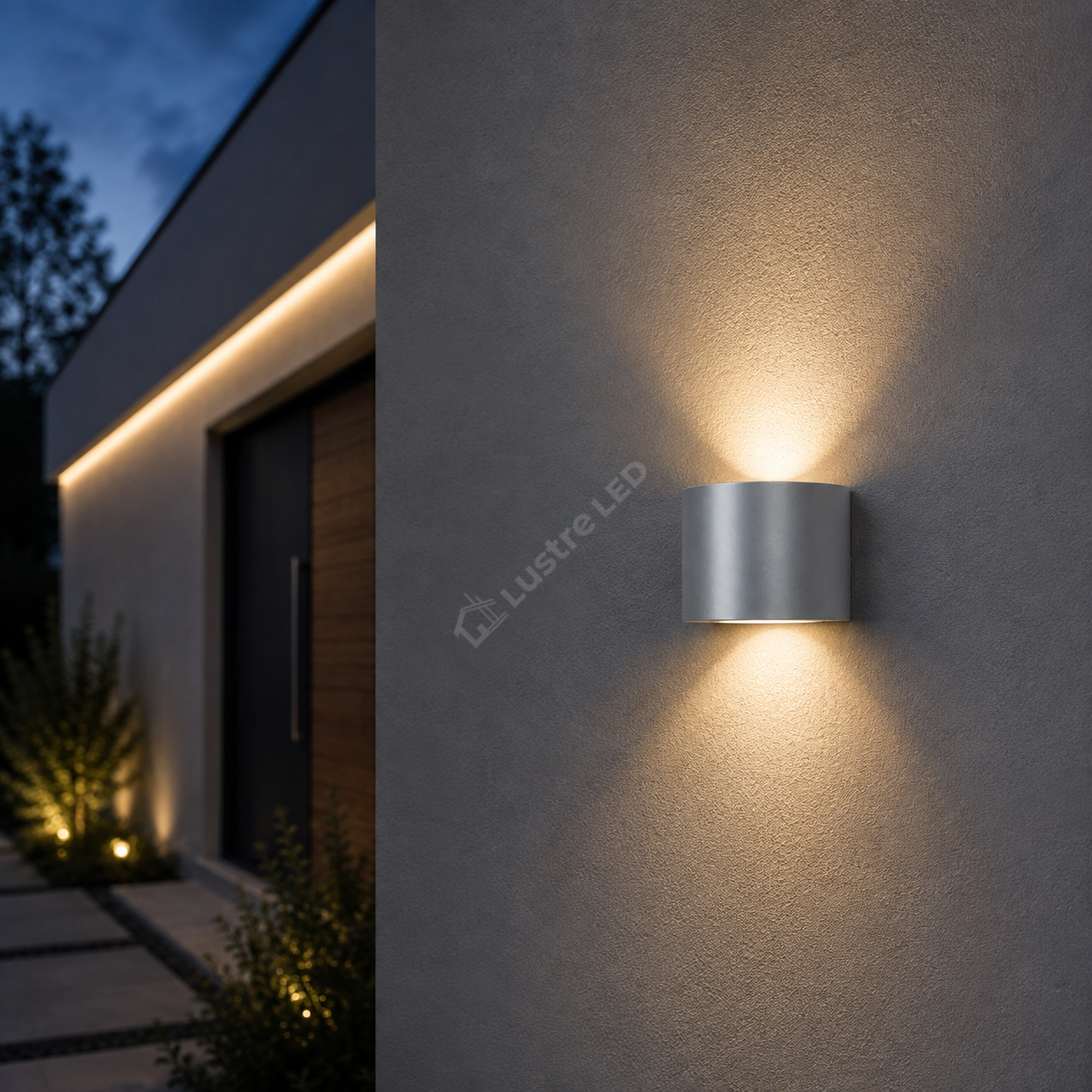 Aplica LED Premium GENIE Exterior 3000K 2x150lm