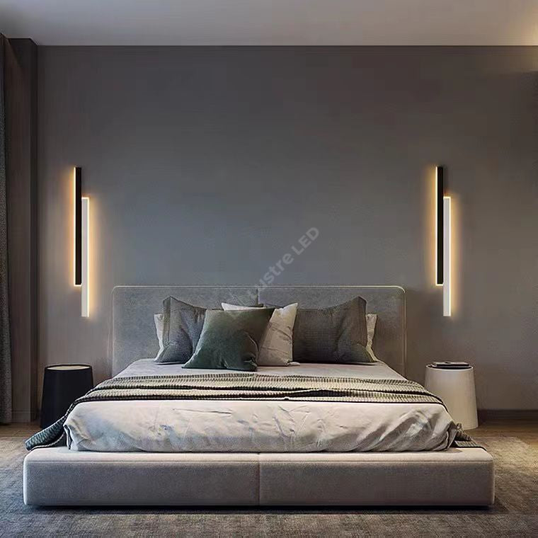 Aplica Led Scarlet 16W 60Cm Negru + Alb Wall Light Fixtures