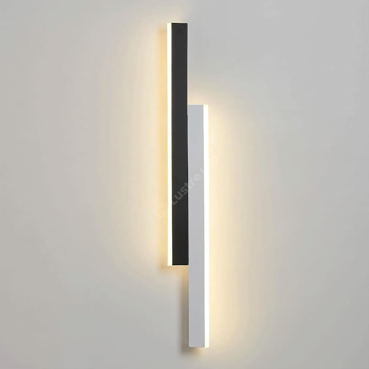 Aplica Led Scarlet 16W 60Cm Negru + Alb Wall Light Fixtures