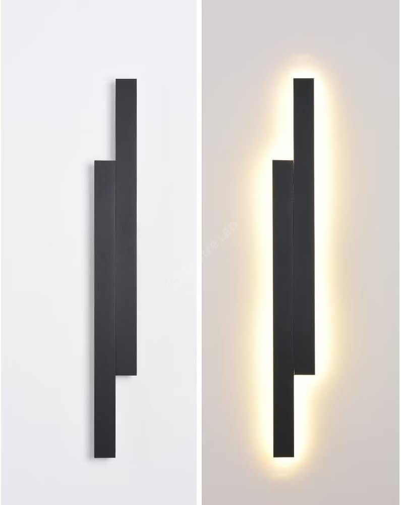 Aplica LED SCARLET Black 60cm Echivalent 150W