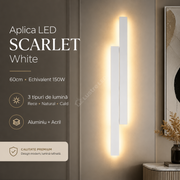 Aplica LED SCARLET White 60cm Echivalent 150W
