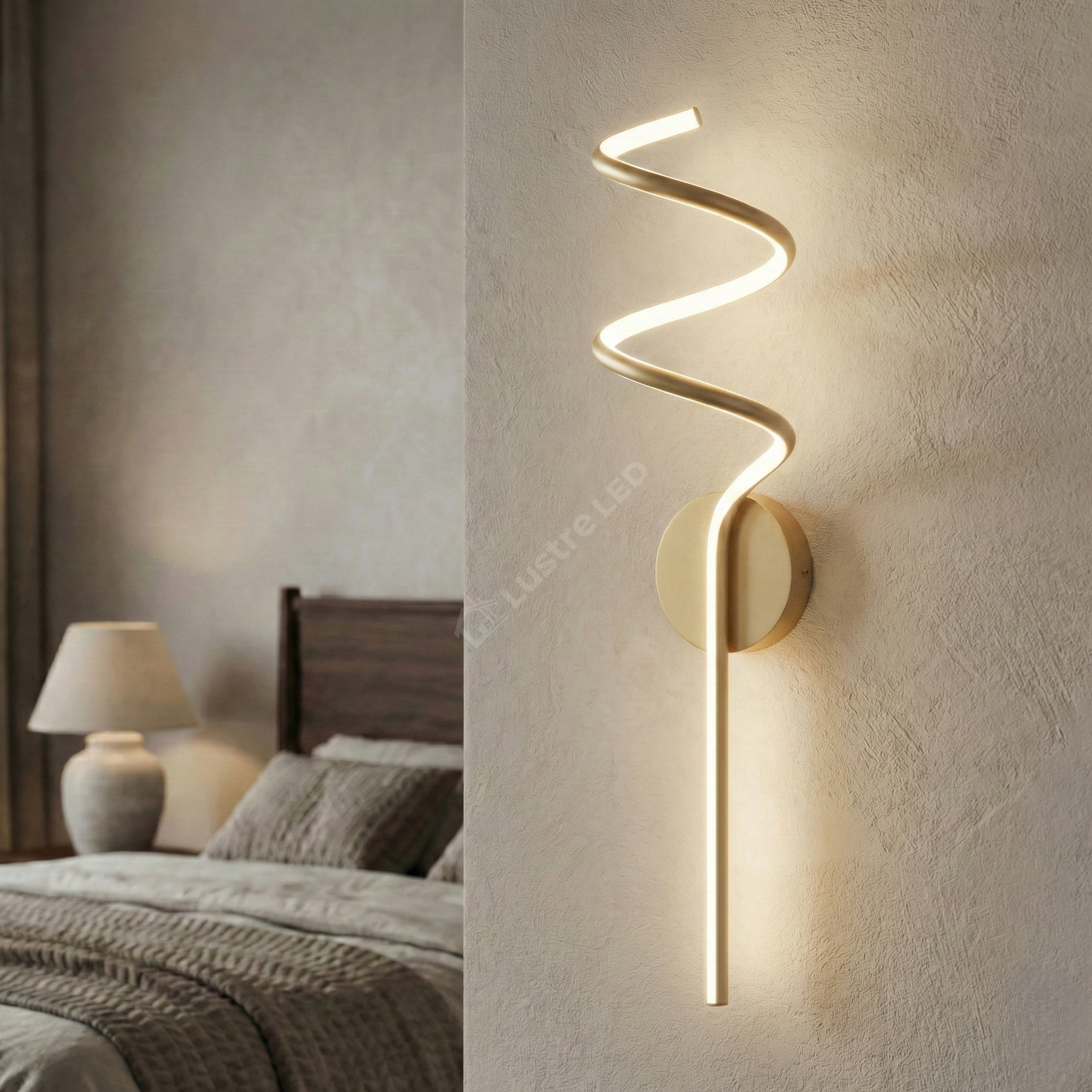 Aplica LED Serpent Gold Echivalent 150W