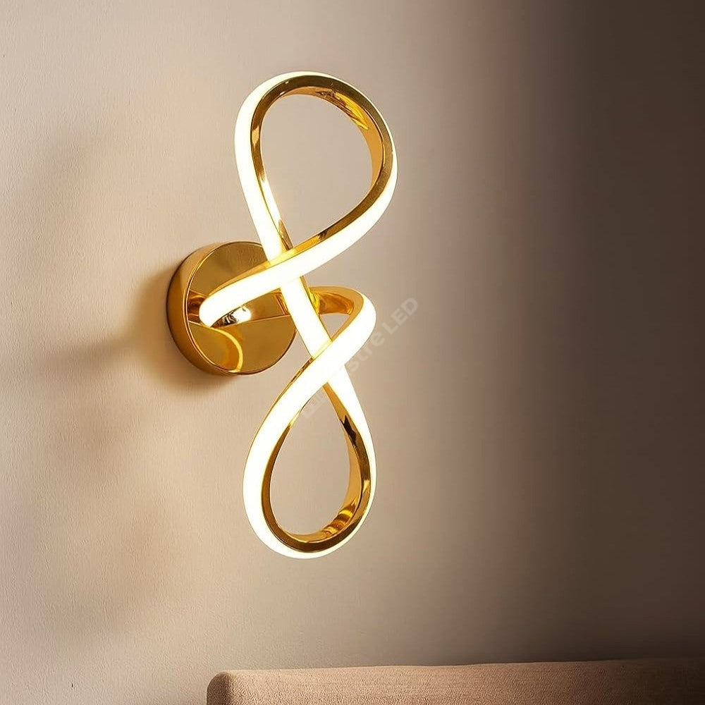 Aplica LED Serpent Gold Echivalent 200W