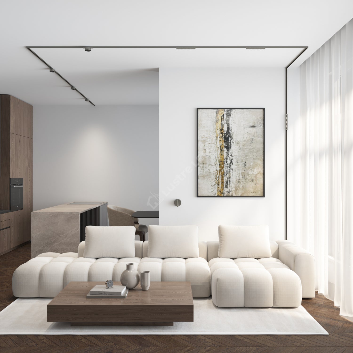 Aplica LED SHINE WALL Dark Nickel 3W Premium cu Spot Reglabil | CRI≥90 | 3000K