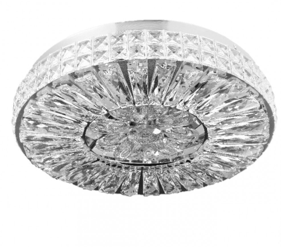 Aplica Led 48W Silver Sparkle Lighting Fixtures