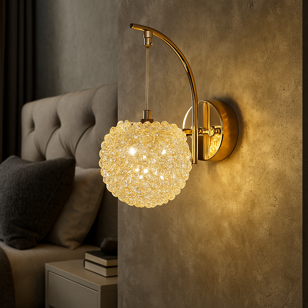 Aplica Perete Cristal Zora Aurie AURIE / CRISTAL / APLICA PERETE Wall Light Fixtures