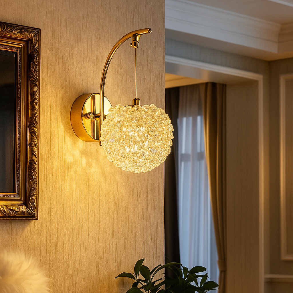 Aplica Perete Cristal Zora Aurie AURIE / CRISTAL / APLICA PERETE Wall Light Fixtures