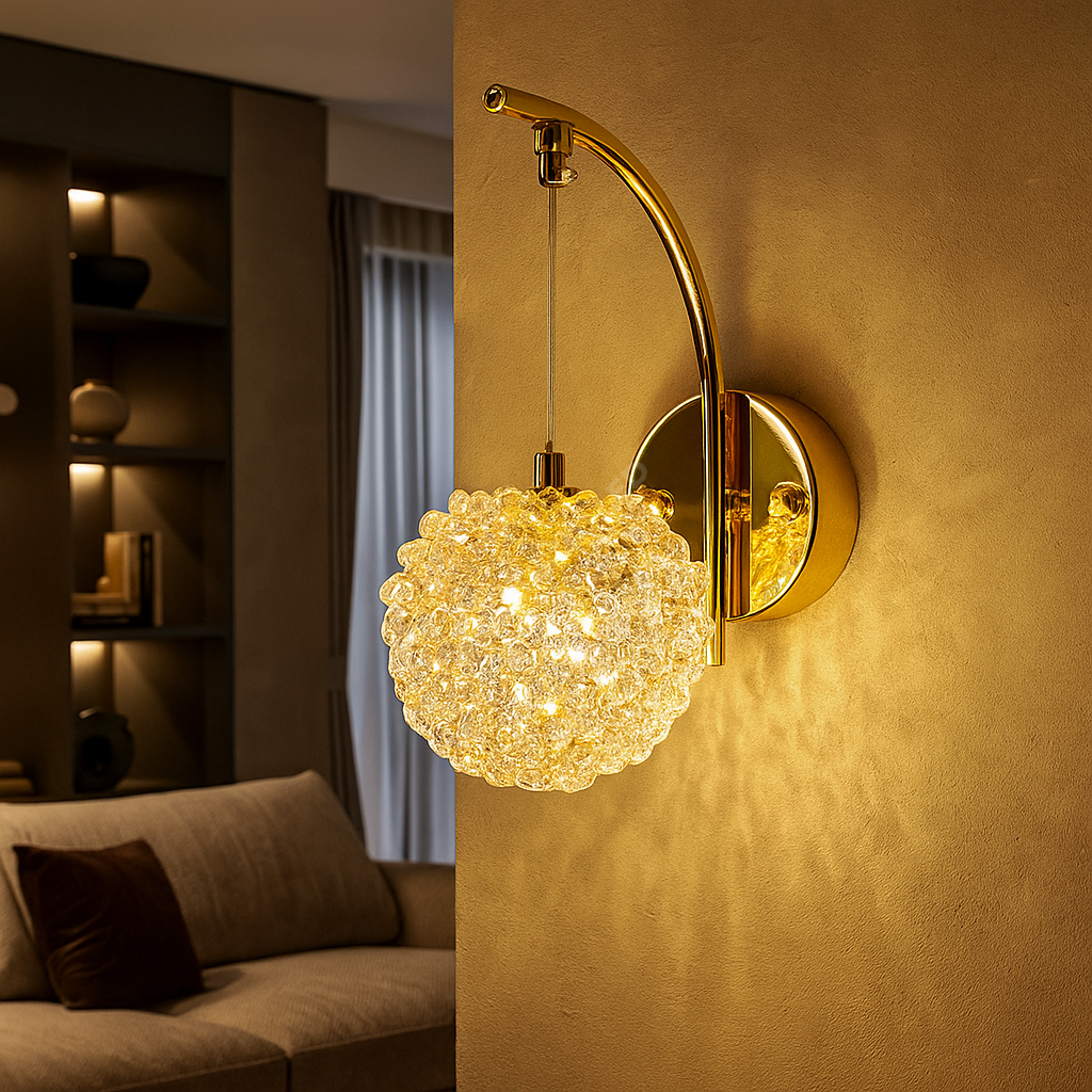 Aplica Perete Cristal Zora Aurie AURIE / CRISTAL / APLICA PERETE Wall Light Fixtures