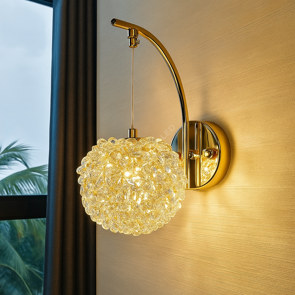 Aplica Perete Cristal Zora Aurie AURIE / CRISTAL / APLICA PERETE Wall Light Fixtures