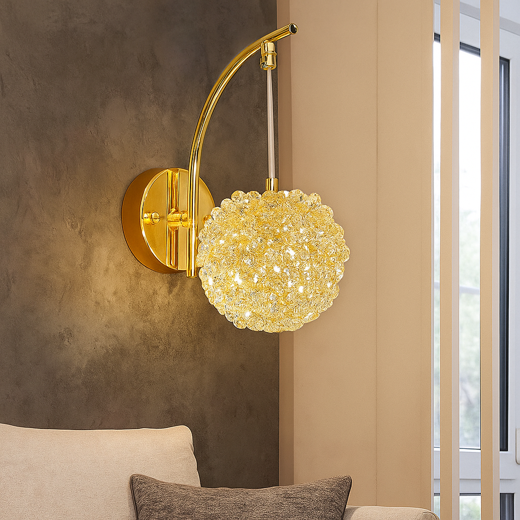 Aplica Perete Cristal Zora Aurie AURIE / CRISTAL / APLICA PERETE Wall Light Fixtures