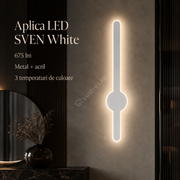 Aplica LED SVEN 3 Functii 60CM 13.5W White Echivalent 68W