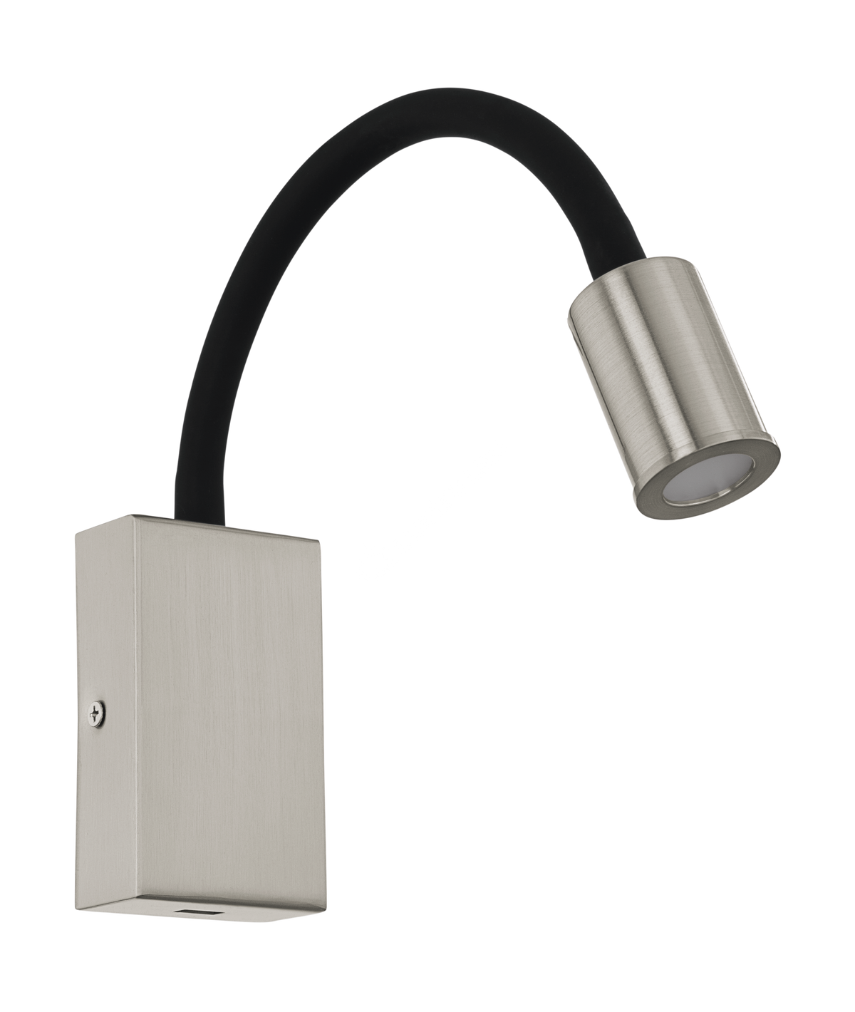 Aplica LED Tazzoli Black & Grey Premium Reglabila cu Port USB pentru Incarcare