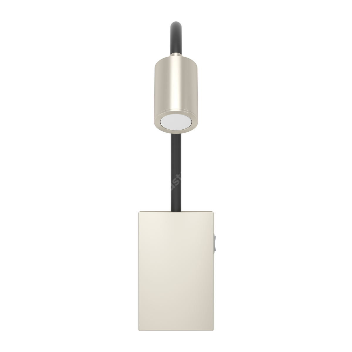 Aplica LED Tazzoli Black & Grey Premium Reglabila cu Port USB pentru Incarcare