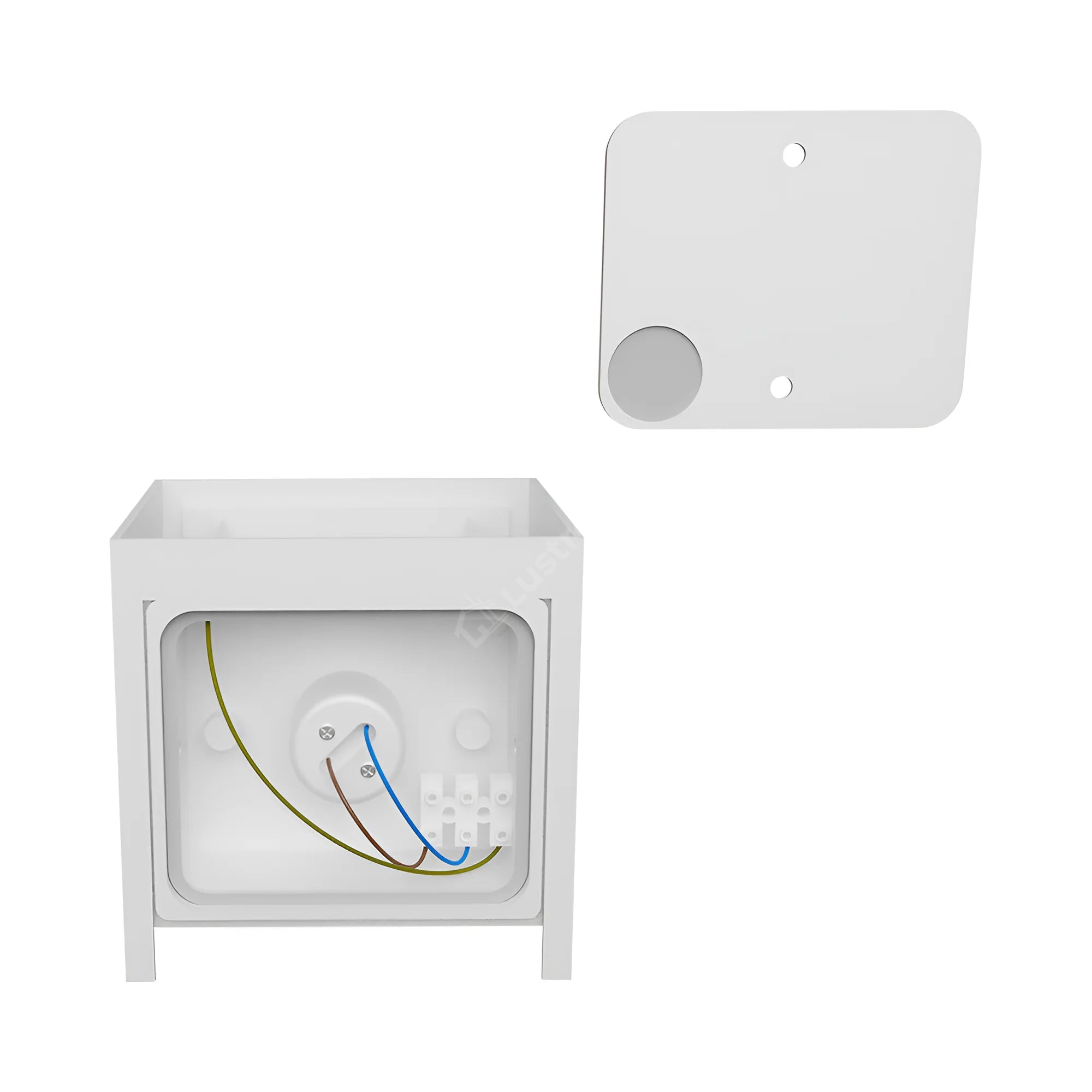 Aplica LED VEKTA CUBE White 1xG9 IP54