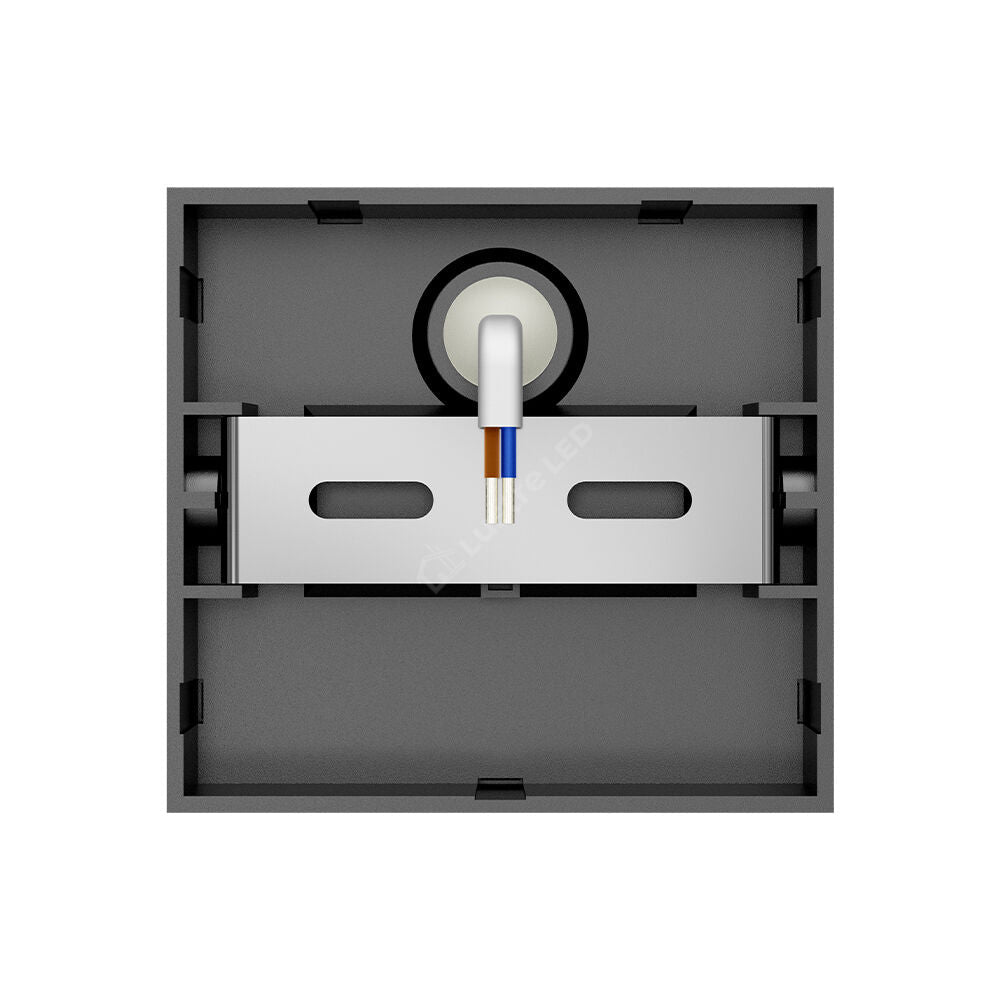 Aplica LED VENTO Grey IP65 600lm CCT