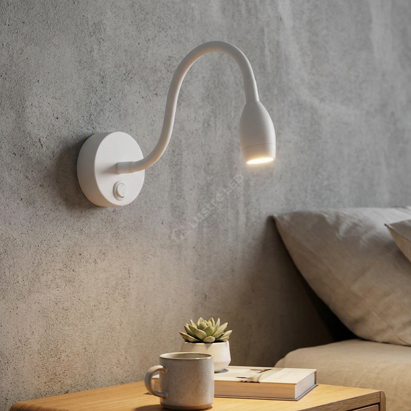 Aplica LED Zion Flexibila Alba Lumina Neutra
