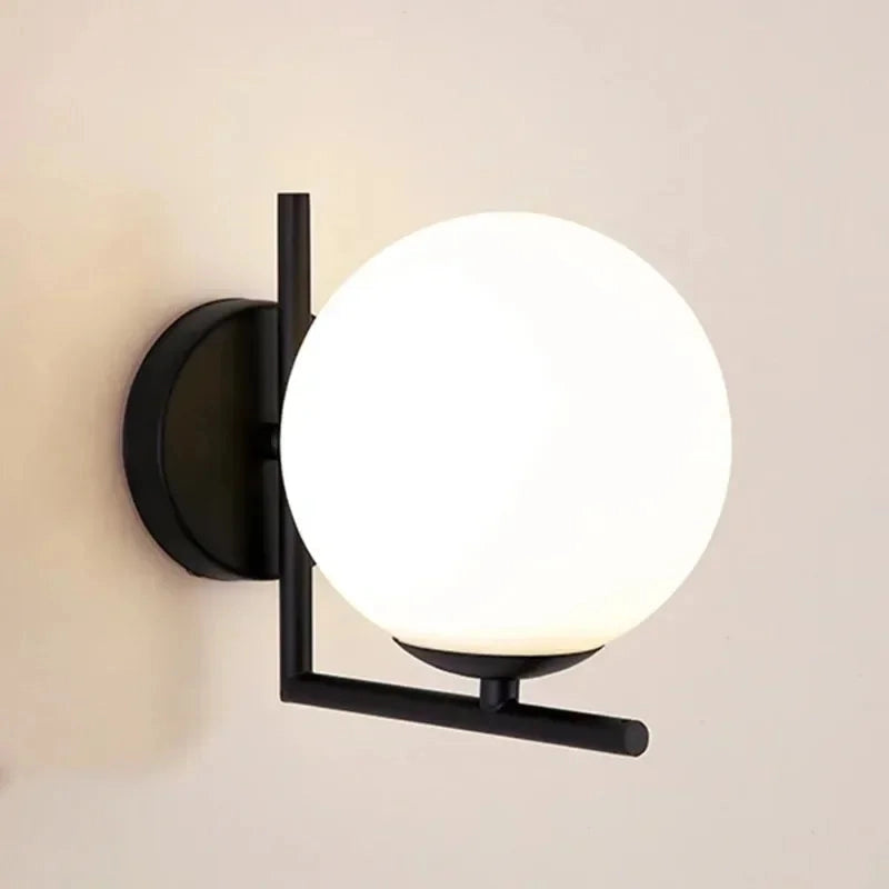 Aplica Nordic Style Abajur Mat Black Globe MX914/1BK