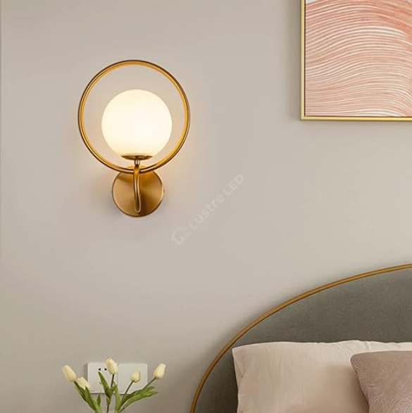 Aplica Nordic Style Abajur Mat Gold Classic Luxury Mx906-1 Wall Light Fixtures