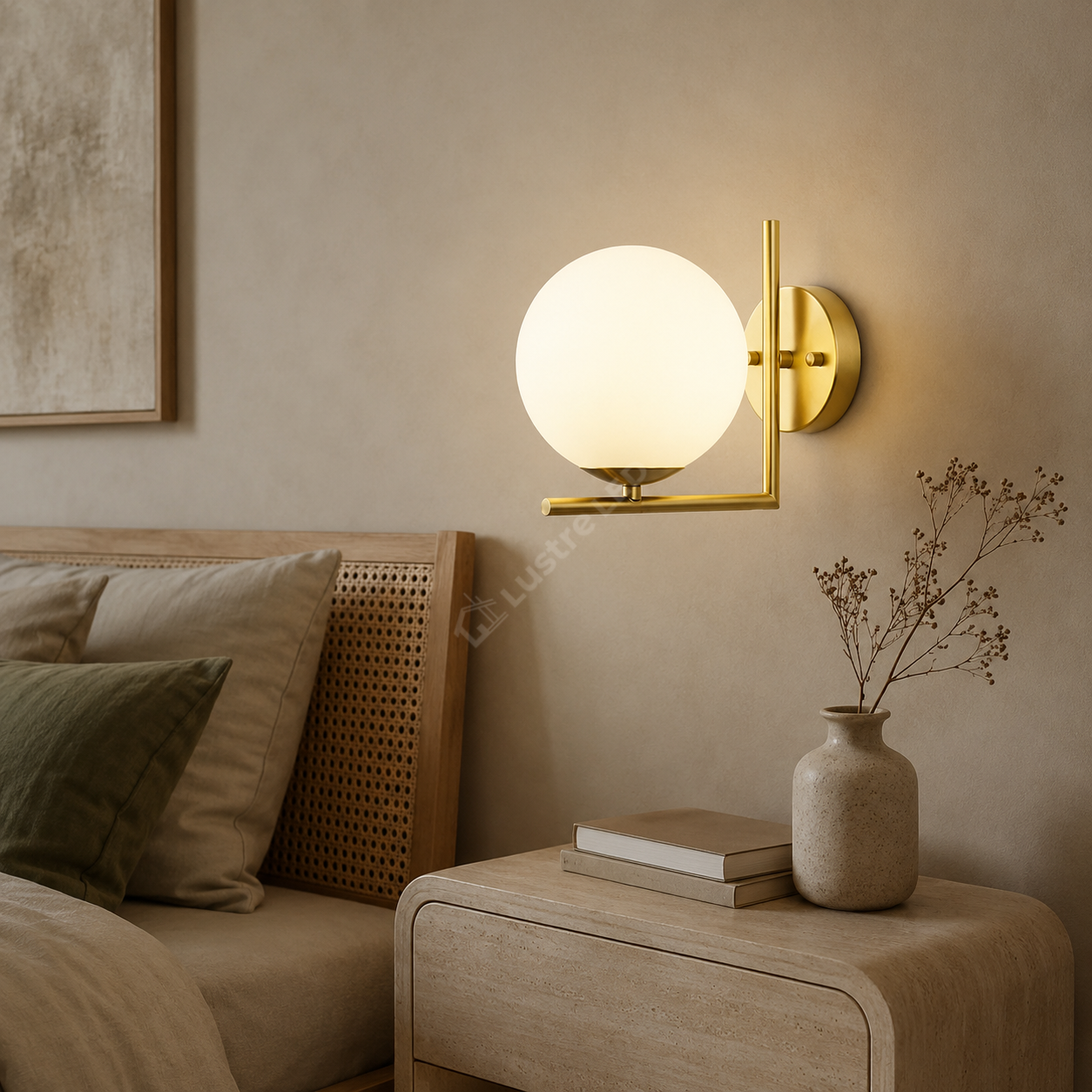 Aplica Nordic Style Abajur Mat Golden Globe MX914/1